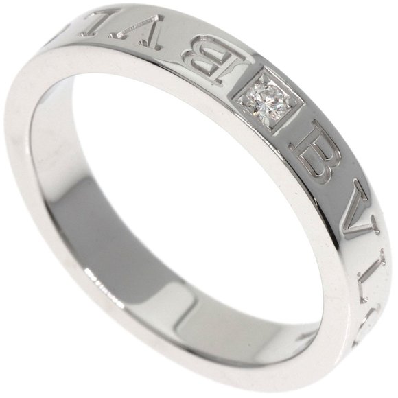 Bulgari Bulgari Bulgari Silver White Gold ring - Picture 1 of 8